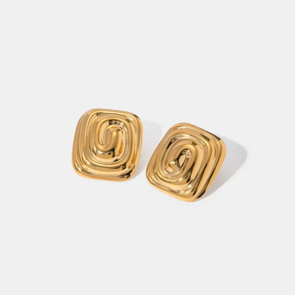 Boucles d'oreilles Méli or