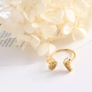 Bague Papillon or