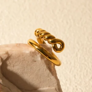 Bague Tortillée