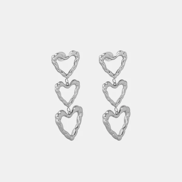 Boucles d'oreilles Mia argent