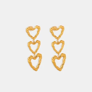 Boucles d'oreilles Mia or