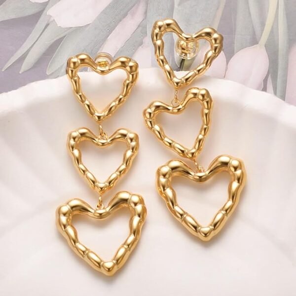 Boucles d'oreilles Mia or – Image 3