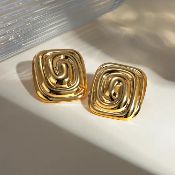 Boucles d'oreilles Méli or – Image 2