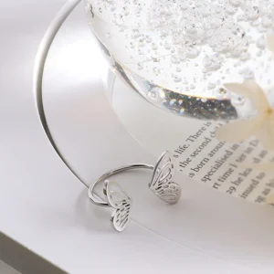 Bague Papillon argent